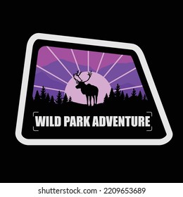 wild park adventure brand logo