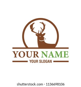 Wild Park Logo Concept Deer Park Stock Vector (Royalty Free) 1136698106 ...