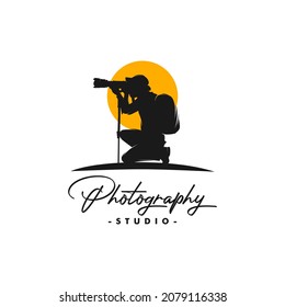 Wild photography and photo studio logo