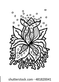 Wild plant icon