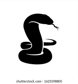 wild snake animal vector silhouette