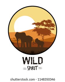 Wild spirit animals