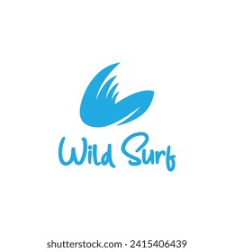 Wild Surt Logo Templates Design Simple