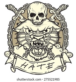 Wild tattoo
