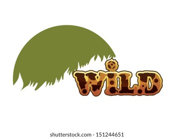 Wild text eps10