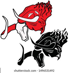 wild west animal as for fight or flame