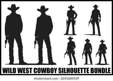 Wild West Cowboy Vector Bundle