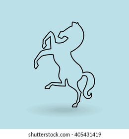 wild west icon  design 
