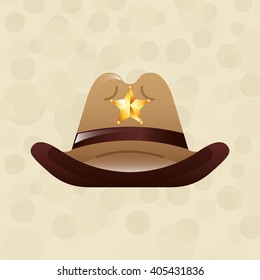 wild west icon  design 