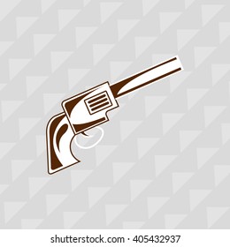 wild west icon  design 