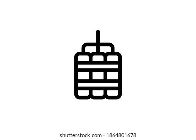 Wild-West-Symbol - Dynamit