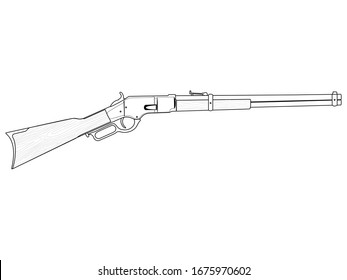 1,032 Lever action rifle Images, Stock Photos & Vectors | Shutterstock