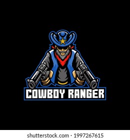 wild west lone ranger with cowboy