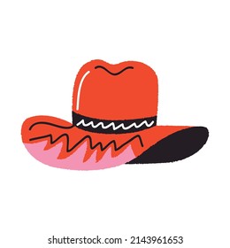 Wildwest-Orange-Hutsymbol