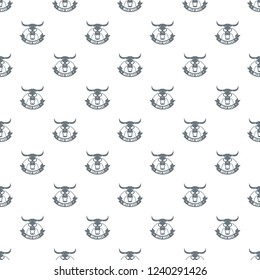 Wild west pattern vector seamless repeat for any web design
