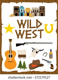 Wild West set