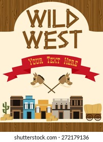Wild West set