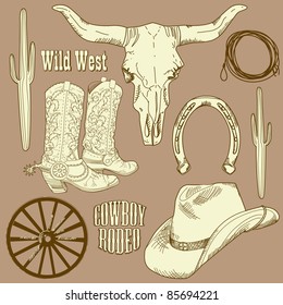 Wild West Western Set