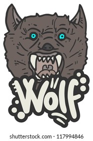 Wild wolf