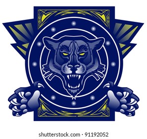 Wildcat Design Vector