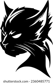 Wildcat - High Quality Vector Logo - Vector illustration ideal for T-shirt graphic