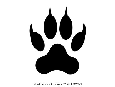 wildcat paw print logo