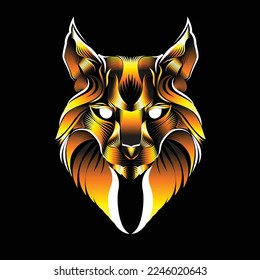 wildcat vector art new style