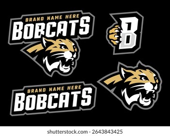 WILDCATS SPORTS MASCOT LOGO DESIGN