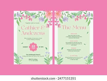 **Wilde Soft Wedding Invitation Template**_ is clean, modern, simply style, and moreover it’s friendly use. It’s Quick And Easy to use to save your time.