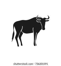 Wildebeest simple icon
