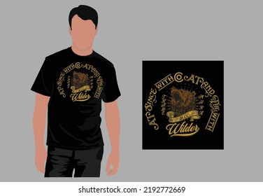 The Wilder Bear t-shirt design.