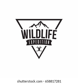 Wilderness Expedition Template Vector Design