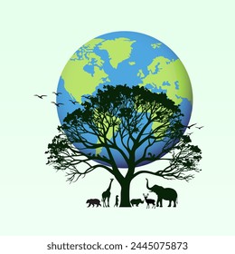Wilderness Wonders: Embracing Sustainable Life on Land
