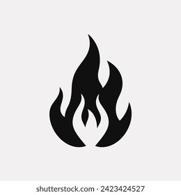 Wildfire icon - Simple Vector Illustration