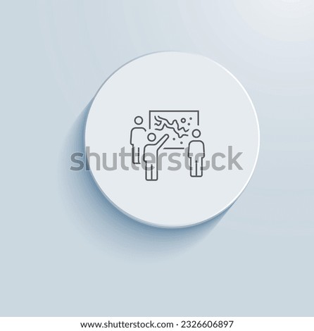 wildfire preparedness activities icon vector design