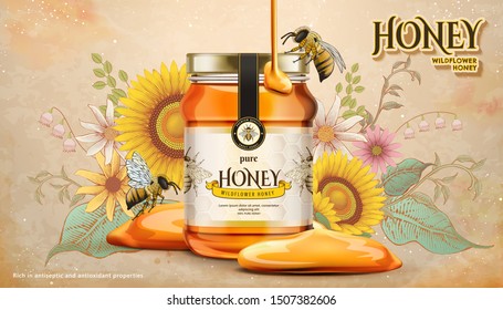 1,784 Honey ads Images, Stock Photos & Vectors | Shutterstock