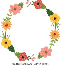Wildflowers bouquet clipart, Wildflowers bouquet illustration, Countryside Border, Herbal Wreath clip art, Wedding Invitation, greeting card