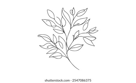 Wildflowers Clipart for wedding invitation.