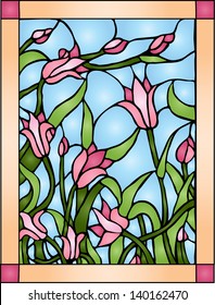 Wildflowers  / Stained glass