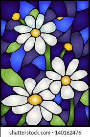 Wildflowers  / Stained glass