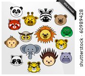 Wildlife Animal Cute Cartoon
