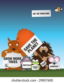 wildlife eco protest