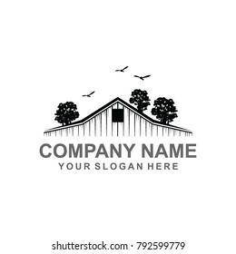 wildlife home logo vector
