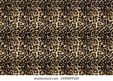 wildlife leopard pattern fur desing skin