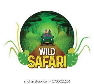 Wildlife Photographers in Adventure travel, Wild safari typography