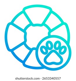 Wildlife Rescue Icon-Element für Design