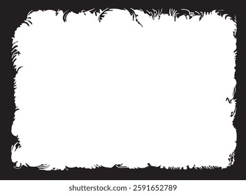Wildly ornate, manually drawn frame fantasy