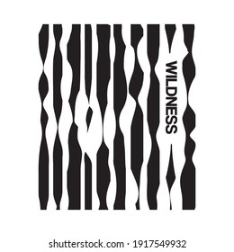 Wildness Concept Skin Vector Graphic