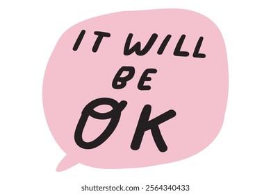 It will be ok. Inspirational design. White background. 