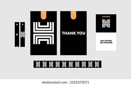 I will create clothing label hang  tag design for your business or company